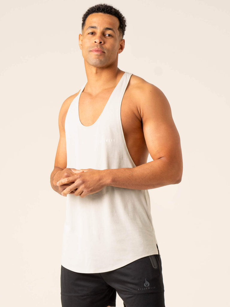Advance Stringer T-Back - Stone - Ryderwear Wholesale (US)