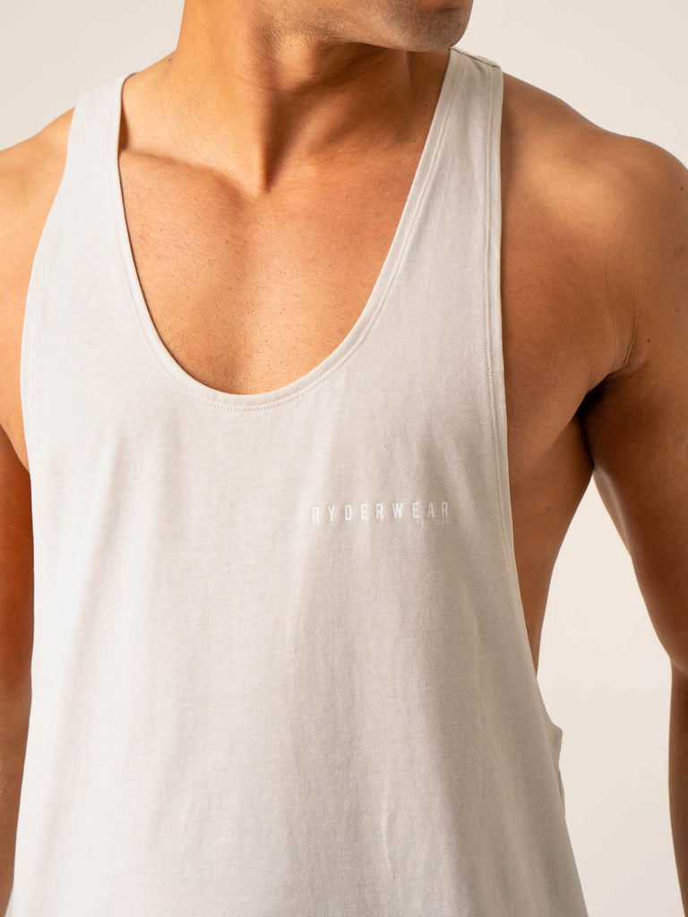Advance Stringer T-Back - Stone - Ryderwear Wholesale (US)